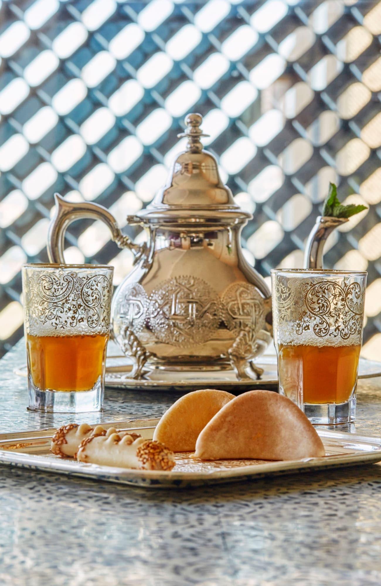 Four Seasons Hotel Casablanca Exterior foto Moroccan mint tea