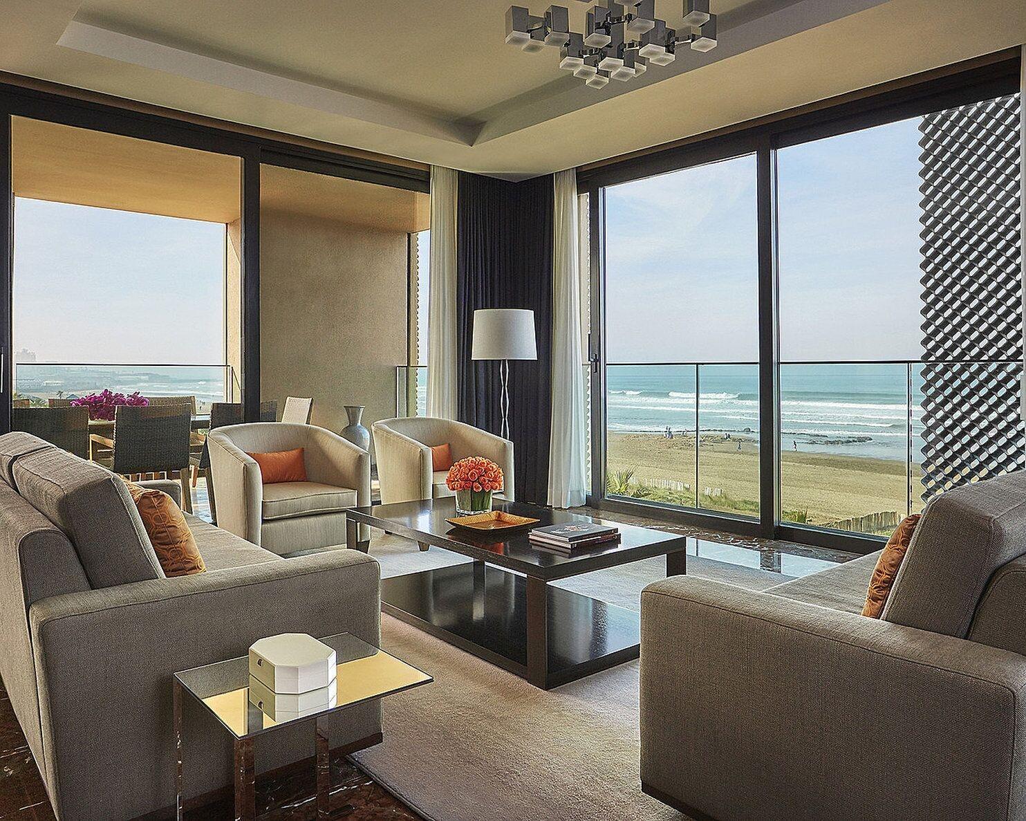 Four Seasons Hotel Casablanca Exterior foto A living room at the Taj Bengal