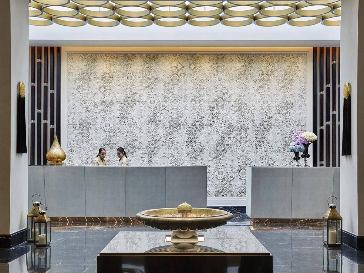 Four Seasons Hotel Casablanca Exterior foto The hotel's lobby